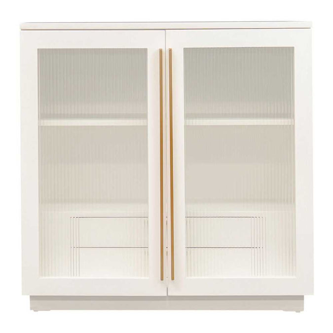 Santiago Bar Cabinet - White - - Eleganté