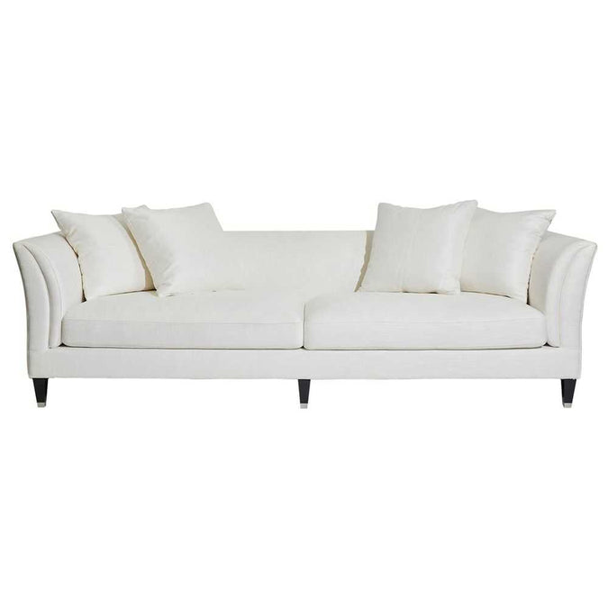 Tailor 3 Seater Sofa - Ivory Linen - - Eleganté