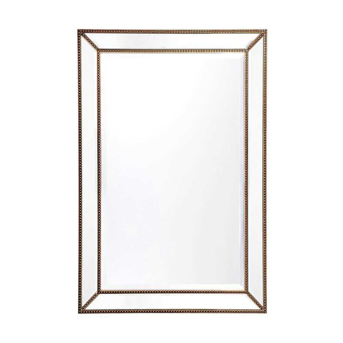 Zeta Wall Mirror - Medium Antique Gold - - Eleganté