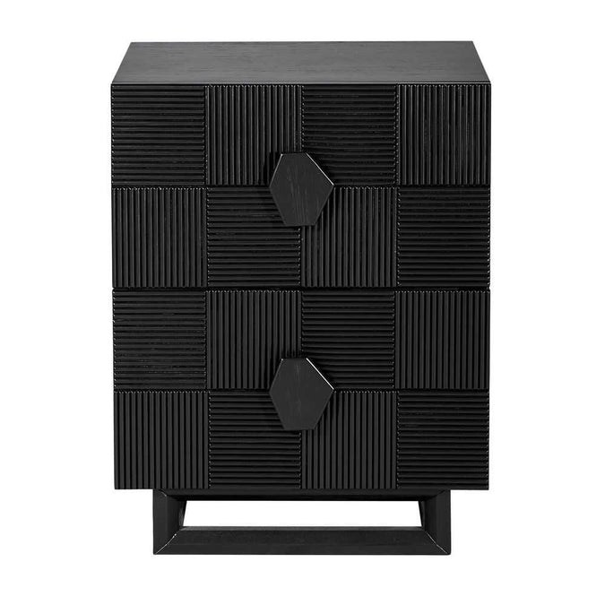 Alton Bedside Table - Small Black - - Eleganté