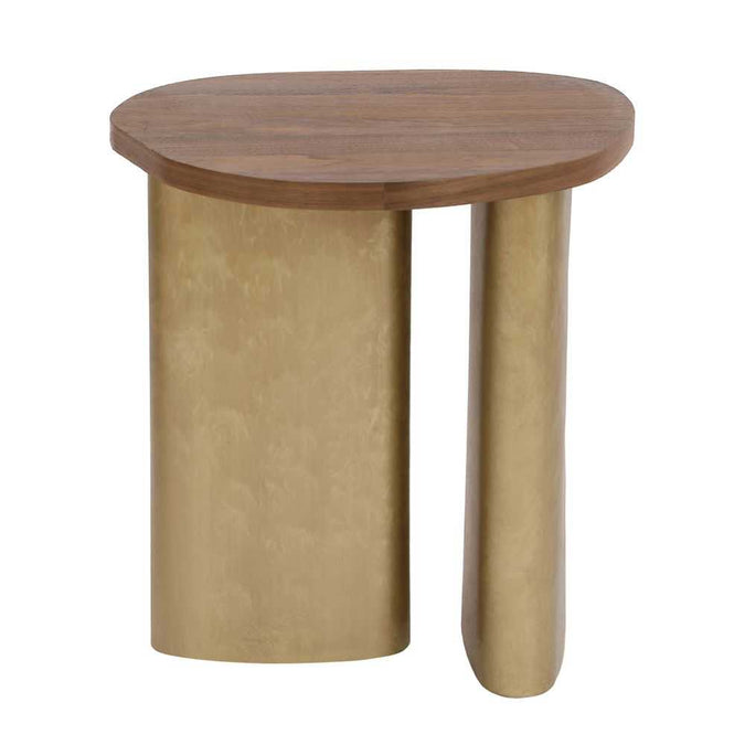 Audrey Small Side Table - Walnut - - Eleganté