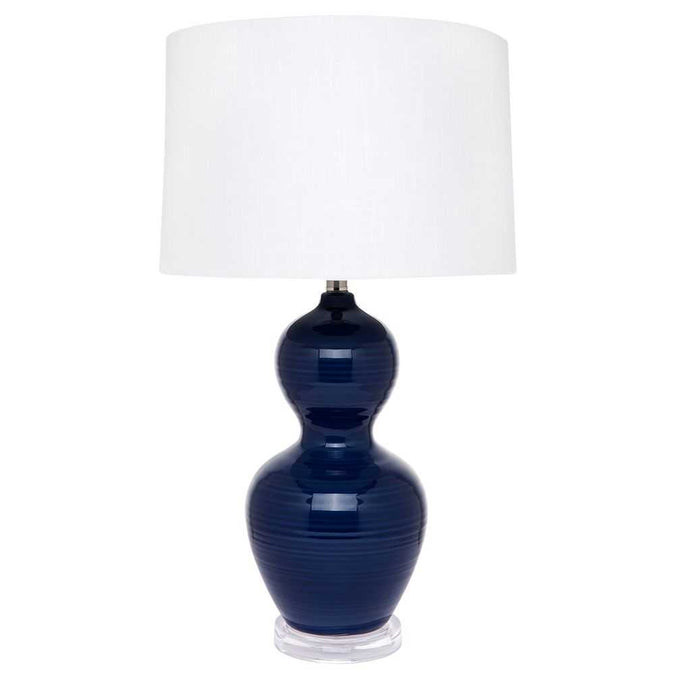 Bronte Table Lamp - Blue - - Eleganté