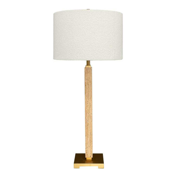 Essex Marble Table Lamp - Natural - - Eleganté