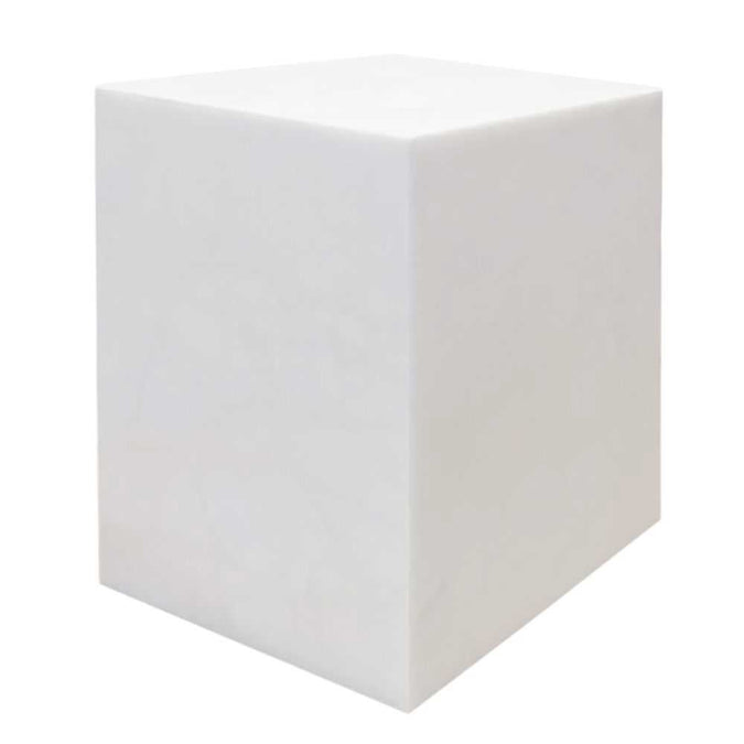 Hendrix Alabaster Side Table - - Eleganté