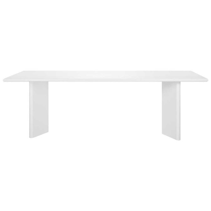 Montauk Dining Table - 2.4m White - - Eleganté