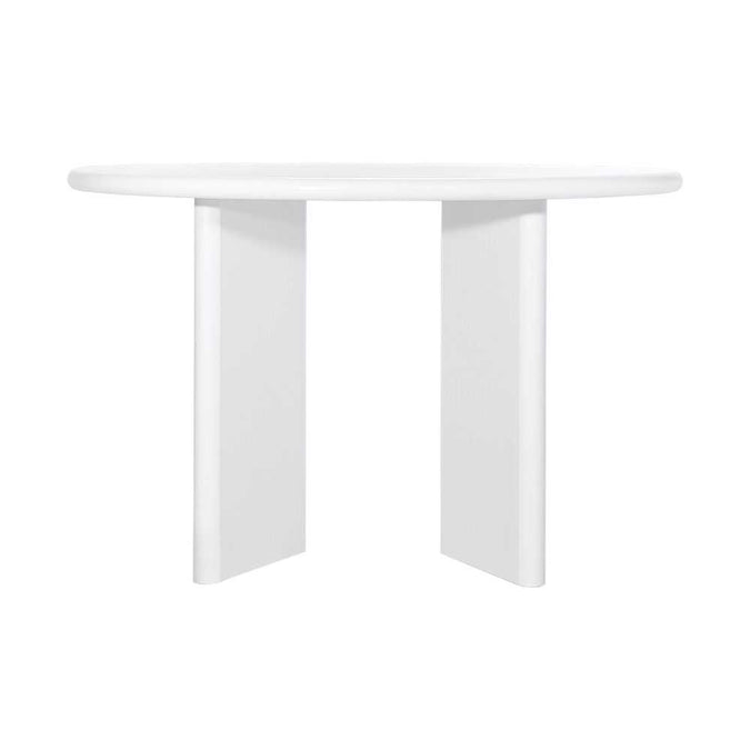 Montauk Round Dining Table - 1.2m White - - Eleganté