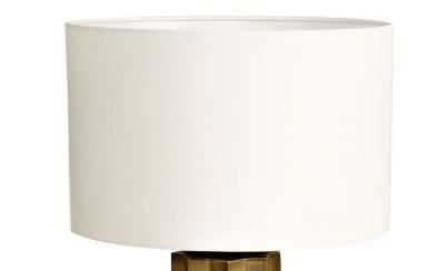 Peniche Table Drum Shade - White - - Eleganté