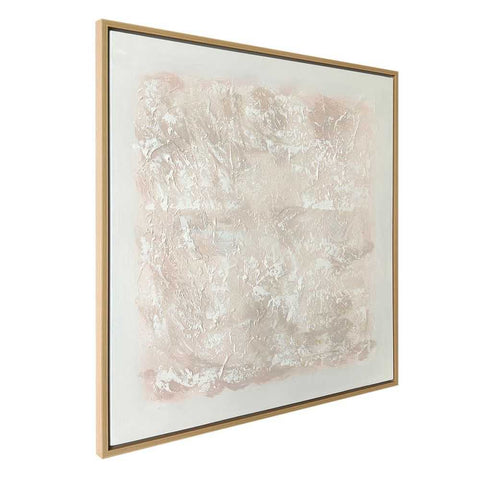 White Linen 105x105cm Enhanced Canvas Print - Canvas Paintings, Oils, Prints, Wall Art - Eleganté
