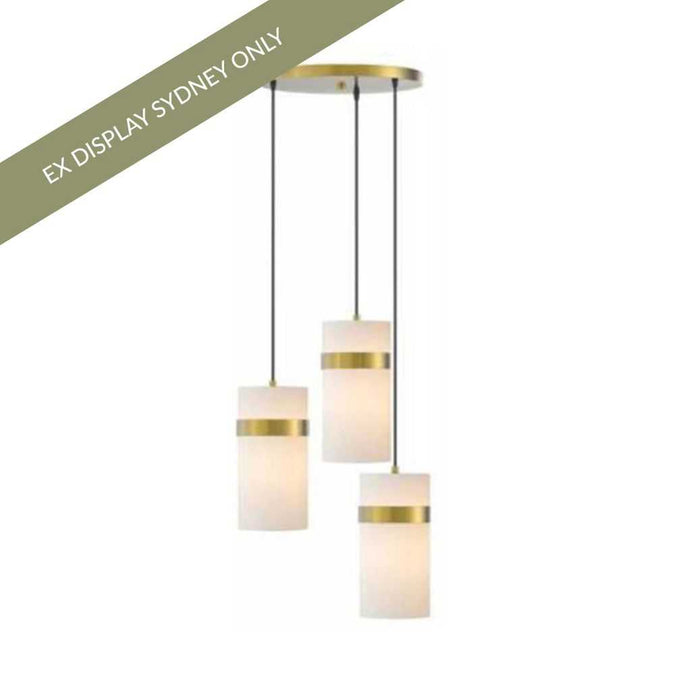 Moritz 3 Light Pendant - OUTLET NSW - - Eleganté