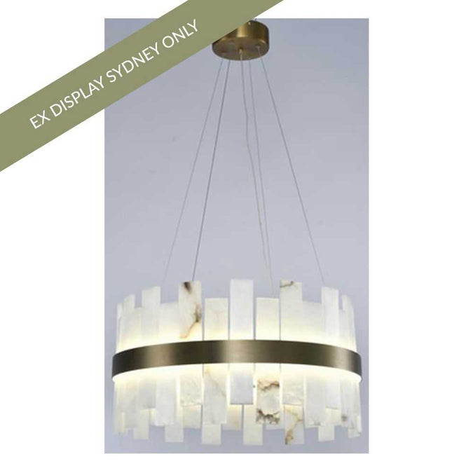 Odessa Alabaster Pendant - OUTLET NSW - - Eleganté