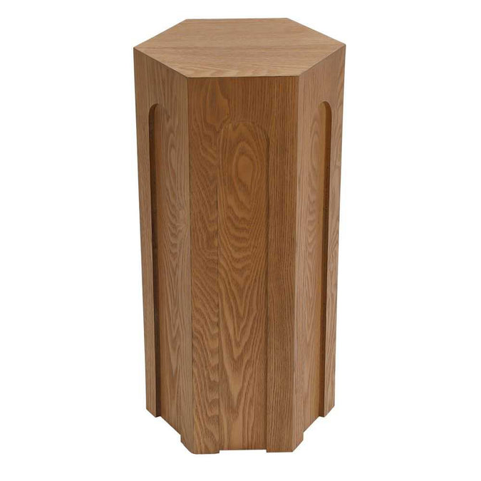 Winston Tall Side Table - Walnut - - Eleganté