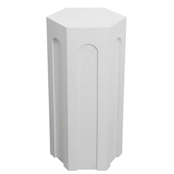 Winston Tall Side Table - White