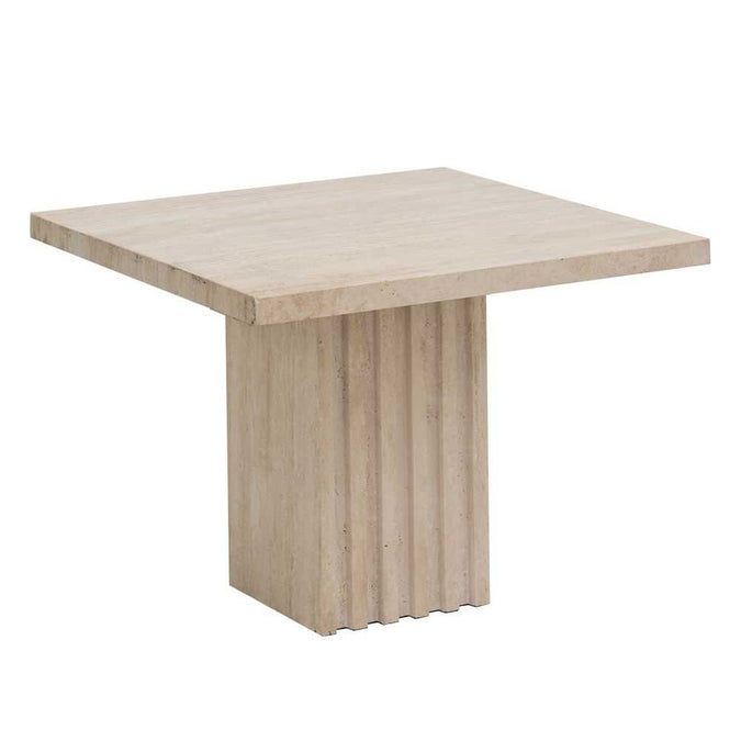 Atlas Travertine Coffee Table - Medium - - Eleganté