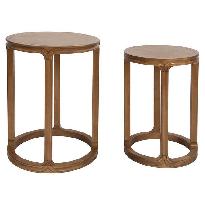 Cadie Nesting Side Tables - Walnut