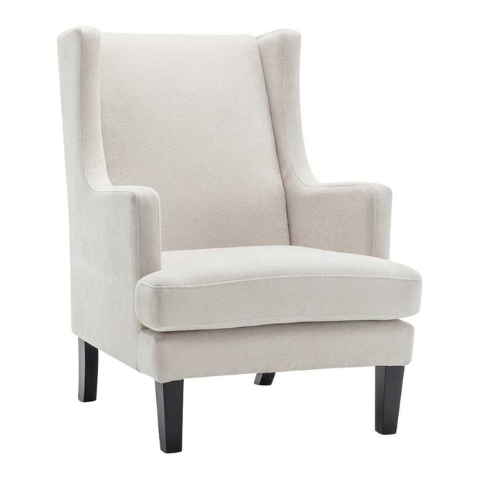 Gable Occasional Chair - Pearl Chenille - - Eleganté