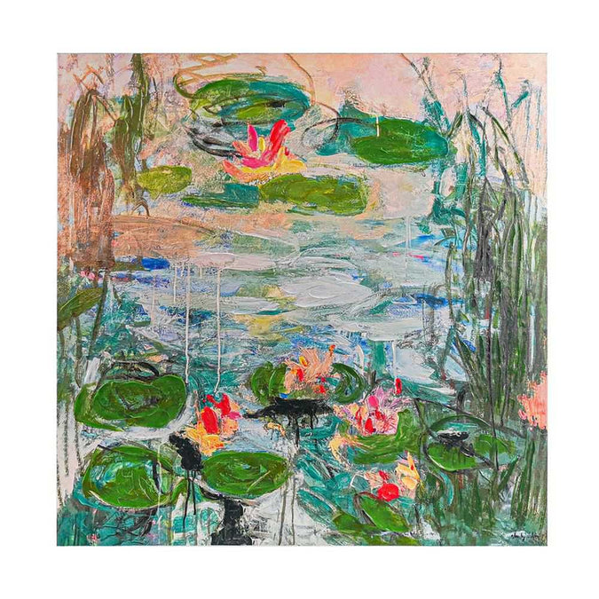 Wild Lillies Enhanced Canvas Print - - Eleganté