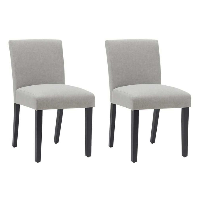 Christie Dining Chair Set of 2 - Taupe - - Eleganté