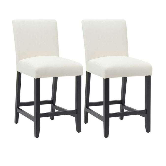 Christie Kitchen Stool Set of 2 - Off White - - Eleganté