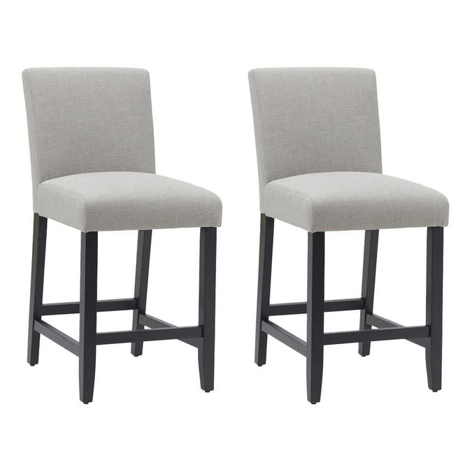 Christie Kitchen Stool Set of 2 -Taupe - - Eleganté