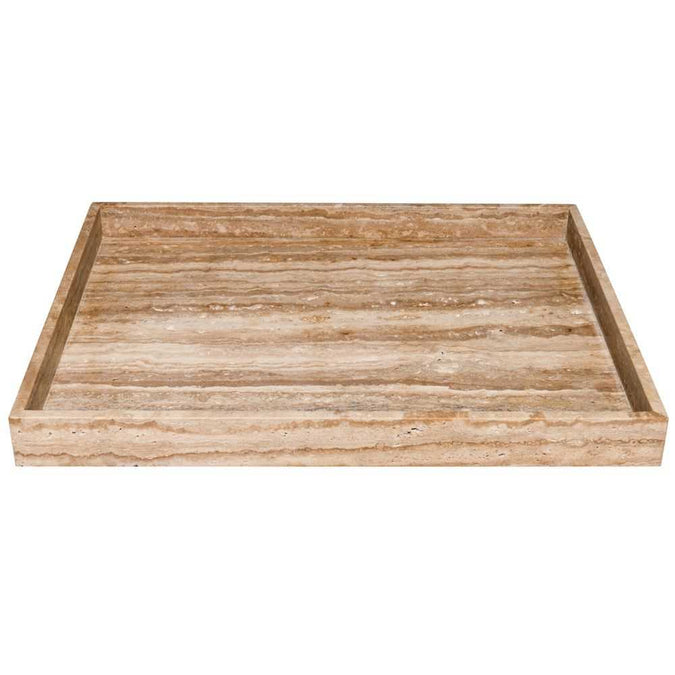 Odin Tray - Large Travertine - - Eleganté