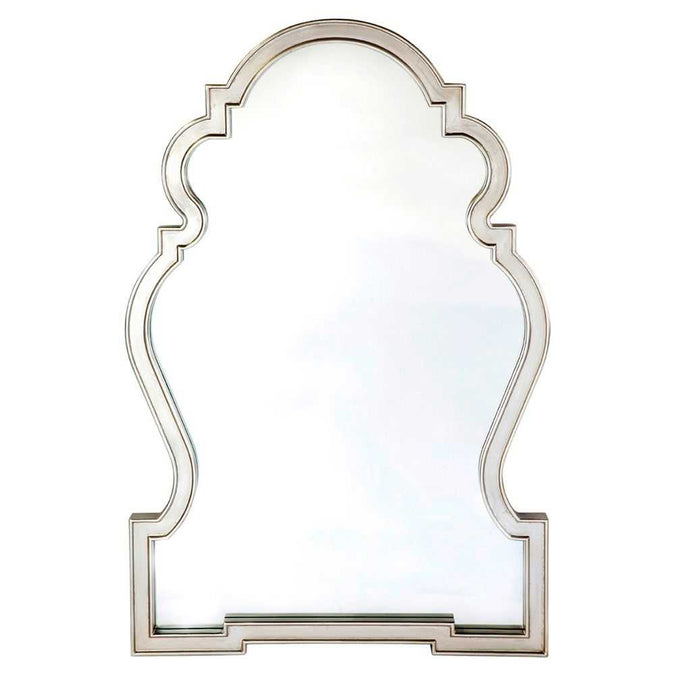 Paloma Wall Mirror - Antique Silver - - Eleganté