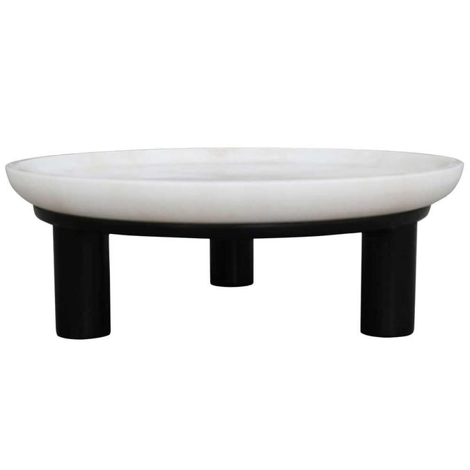 Eileen Footed Bowl - Small Black