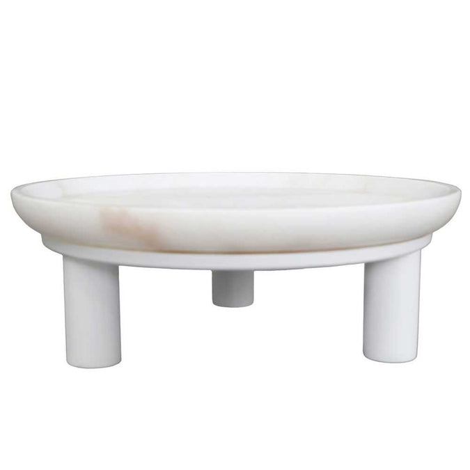 Eileen Footed Bowl - Small White