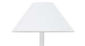 Marbella Floor Tapered Shade - White