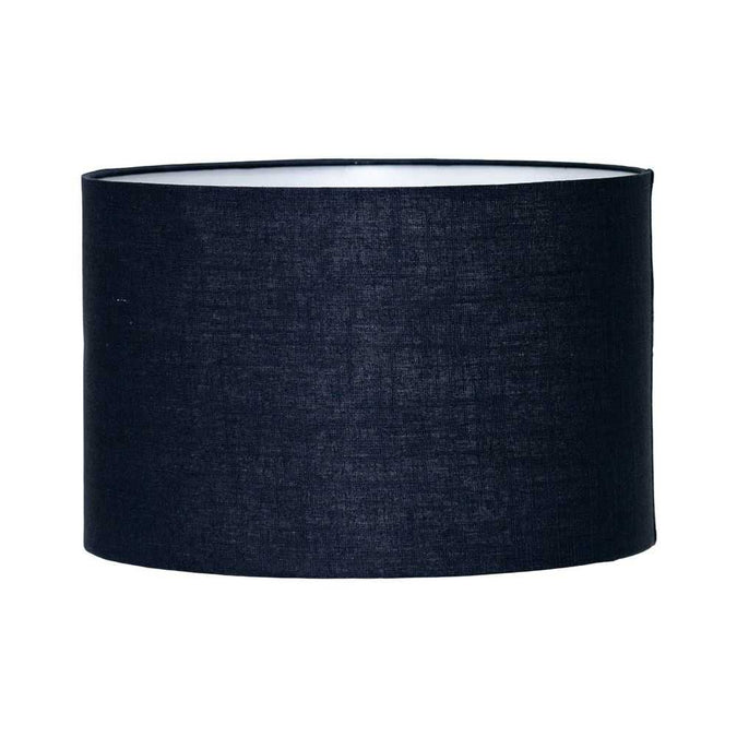 Larissa Drum Shade - Medium Navy - - Eleganté