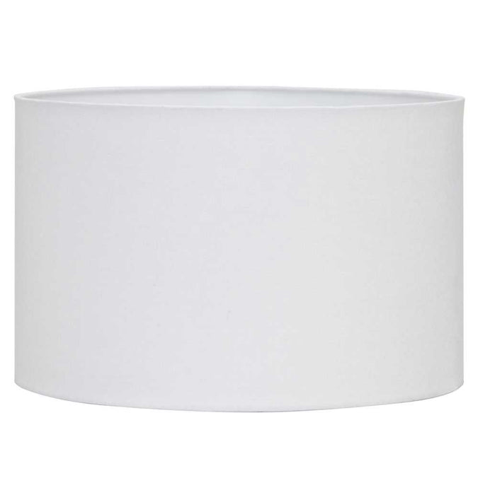 Larissa Drum Shade - Large White - - Eleganté