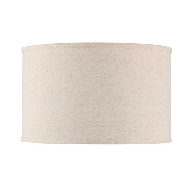 Left Bank Drum Shade - Natural - - Eleganté