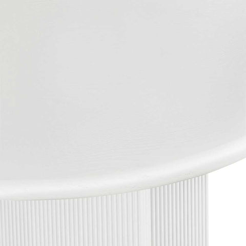 Brunella Oval Dining Table - 2.4m White - Dining Tables - Eleganté