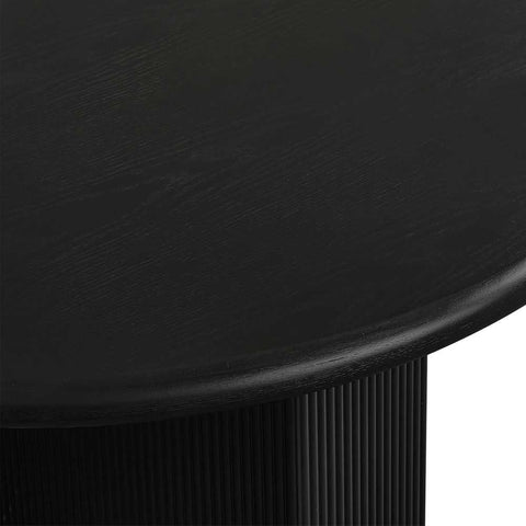 Brunella Oval Dining Table - 2.4m Black - Dining Tables - Eleganté