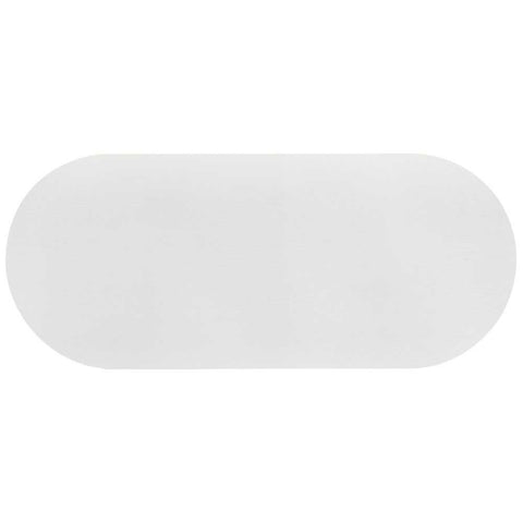 Brunella Oval Dining Table - 2.4m White