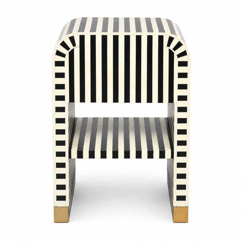 Makayla Bedside Table - Black