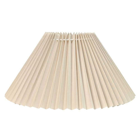 Anya Pleated Empire Shade - Medium Off White