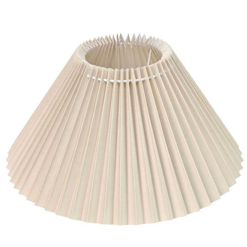 Anya Pleated Empire Shade - Medium Off White