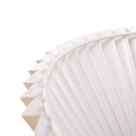 Anya Pleated Empire Shade - Medium Off White