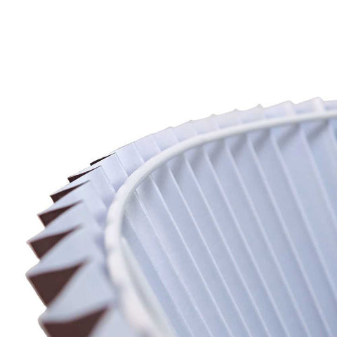Anya Pleated Empire Shade - Small Espresso
