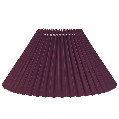Anya Pleated Empire Shade - Medium Plum