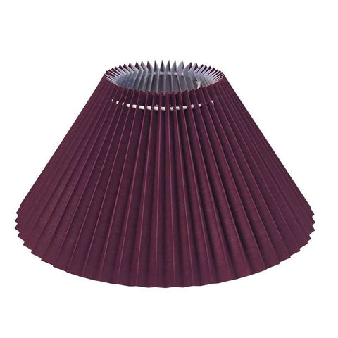 Anya Pleated Empire Shade - Medium Plum