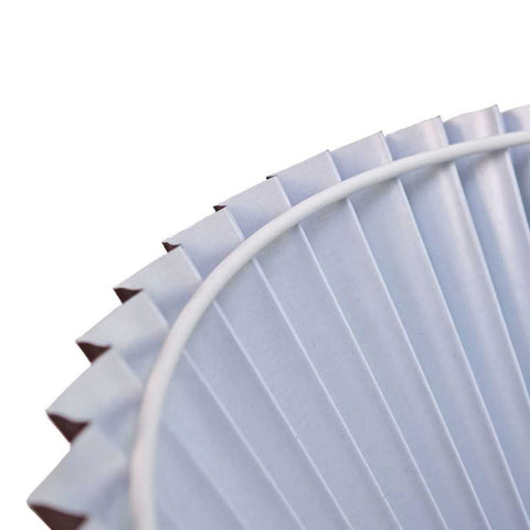 Anya Pleated Empire Shade - Medium Espresso