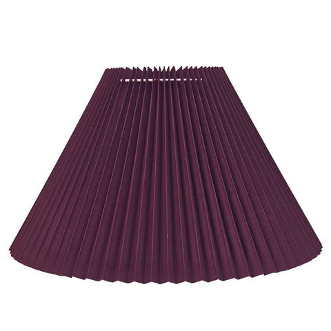 Anya Pleated Empire Shade - Small Plum