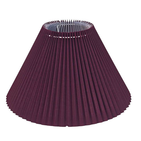Anya Pleated Empire Shade - Small Plum