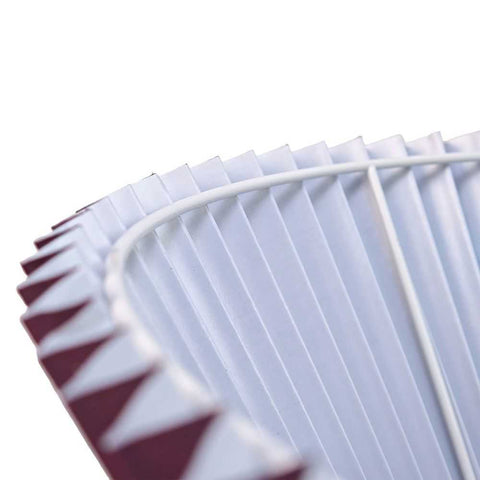 Anya Pleated Empire Shade - Small Plum
