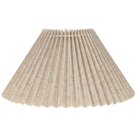 Anya Pleated Empire Shade - Medium Natural