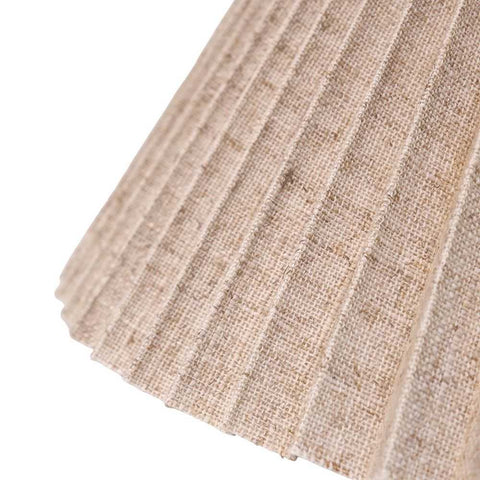 Anya Pleated Empire Shade - Medium Natural