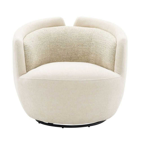 Pasadena Swivel Arm Chair - Ecru