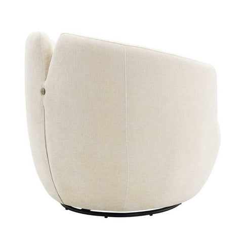 Pasadena Swivel Arm Chair - Ecru