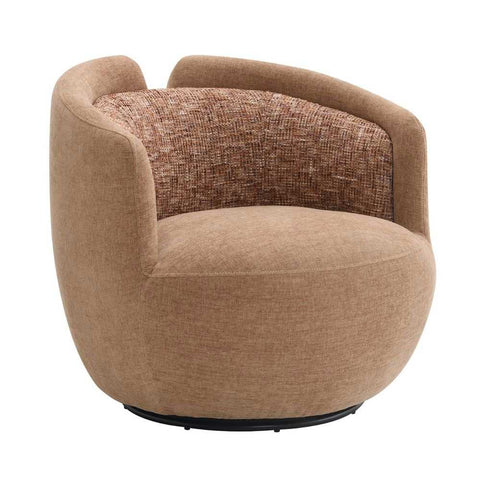 Pasadena Swivel Arm Chair - Clay